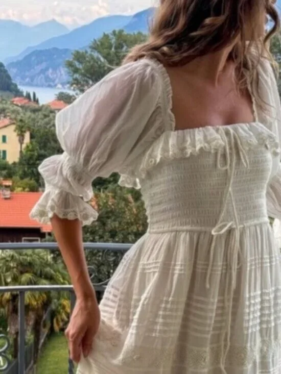 NWOT Doen Izabal Dress in Salt - Picture 4 of 5